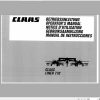 Claas Swathers Liner 770 Operators Manual FR DE EN RU 1