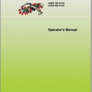 Claas Swathers Liner 780 Profil Liner 680 Profil Operators Manual 1