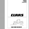 Claas TARGO K50 K60 K70 TeleHandler Repair Manuals 1