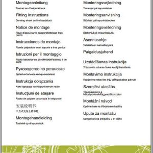 Claas Tedders LINER 470S 430S 390S 350S Fitting Instruction 1