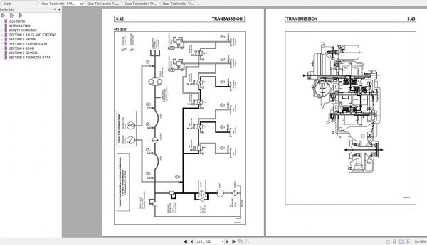 Claas TeleHandler TARGO K50 K60 K70 Repair Manual Technical Training 4