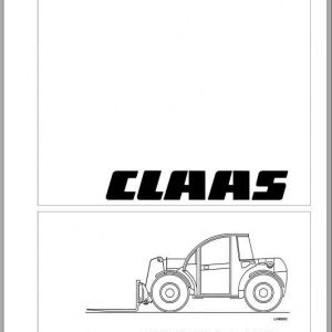Claas Telehandlers Serie Targo C DE Operators Manual PL 1