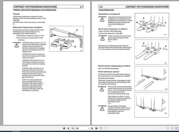 Claas Telehandlers Serie Targo C DE Operators Manual PL 2