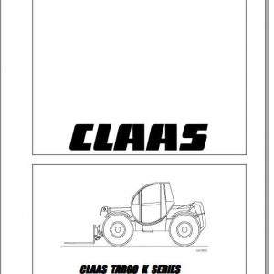 Claas Telehandlers Targo K Operators Manual 1 1