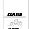 Claas Telehandlers Targo K Operators Manual 1