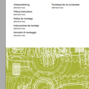 Claas Tractor AXION 800 Fitting Instruction FR DE EN RU 2