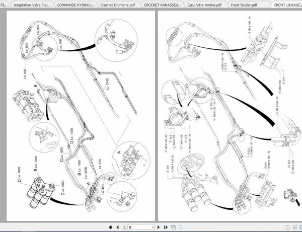 Claas Tractor AXION Fitting Instruction 2