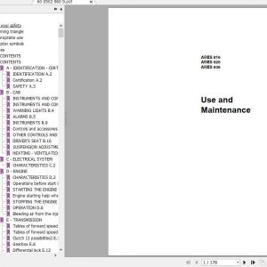 Claas Tractor Ares 816 826 836 Use and Maintenance 1