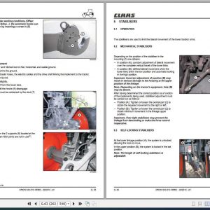 Claas Tractor Arion 640 610 Cebis 540 510 Cebis Operators Manual 3