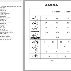 Claas Tractor NECTIS 207 Technical System 1