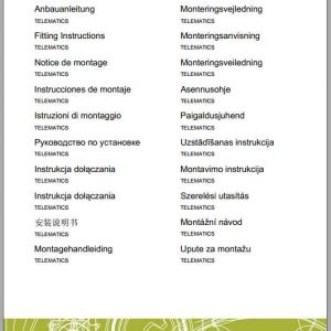 Claas Tractor SCORPION Fitting Instruction1