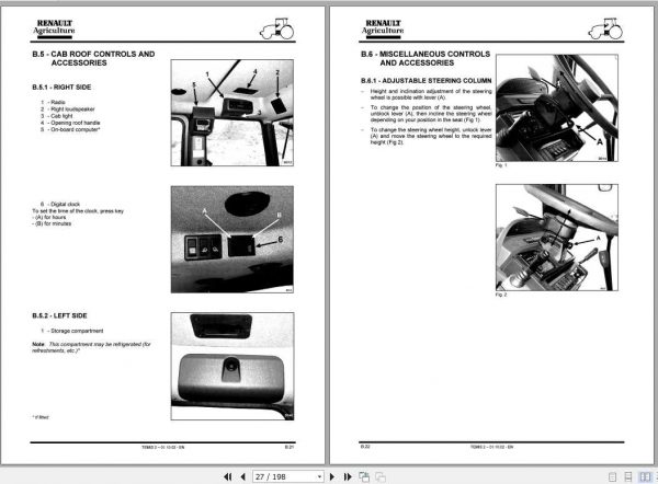 Claas Tractor TEMIS 550 Use and Maintenance Manual 2