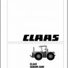 Claas Tractor Xerion 3000 2500 Operators Manual 1