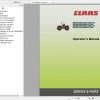 Claas Tractor Xerion 3800 TRAC TRAC VC Xerion 3300 SADDLE TRAC Operators Manual 1
