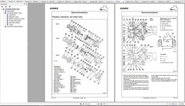 Claas Tractors ARES 506 606 Repair Manual 4