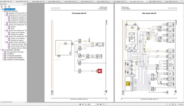 Claas Tractors ARION 430 410 Diagnostics EN Repair Manual 1