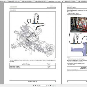 Claas Tractors ARION 430 410 Diagnostics EN Repair Manual 3