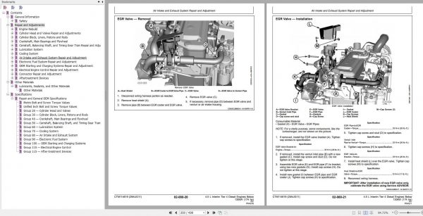 Claas Tractors ARION 550 530 Engine Repair Manual 3