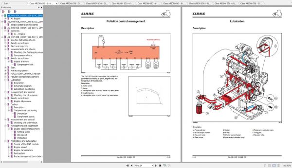 Claas Tractors ARION 630 610C Diagnostics EN Repair Manual 2