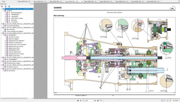 Claas Tractors ARION 630 610C Diagnostics EN Repair Manual 3