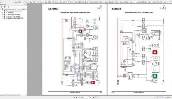 Claas Tractors ARION 640 510 Diagnostics EN Repair Manual 3