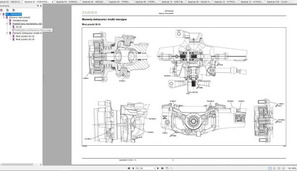 Claas Tractors AXOS 340 310 Diagnosis Repair Manuals 3