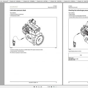 Claas Tractors AXOS 340 310 Diagnostics Repair Manuals 1