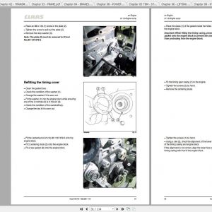 Claas Tractors AXOS 340 310 Reparation Repair Manuals 1