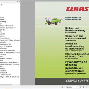 Claas Tucano 450 440 430 340 330 320 Operators Manual FR DE EN RU 1
