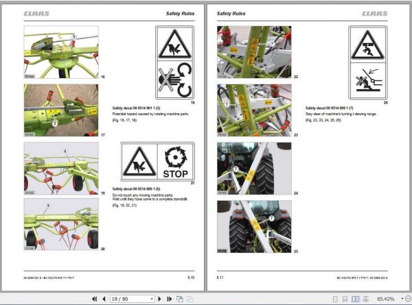 Claas Volto 870 T Volto 770 T Operators Manual 2
