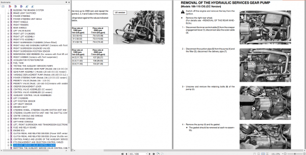 DEUTZ FAHR AGROTRON 106 110 115 120 135 150 165 MK3 Workshop Manual 4