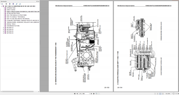 DEUTZ FAHR AGROTRON 80 85 90 100 105 MK3 Workshop Manual 4