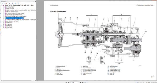 DEUTZ FAHR AGROTRON 80 90 100 105 MK3 Workshop Manual 4