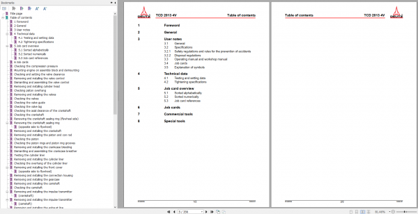 DEUTZ FAHR ENGINES TCD 2013 4V Workshop Manual 2