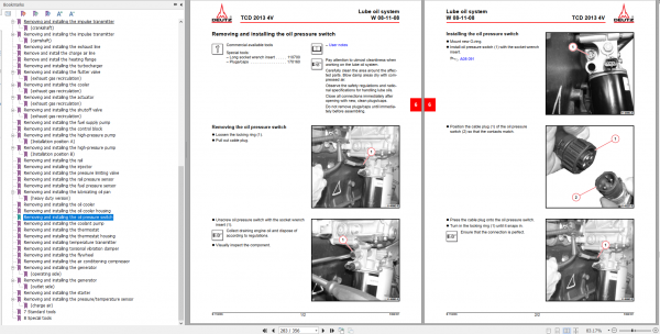 DEUTZ FAHR ENGINES TCD 2013 4V Workshop Manual 4