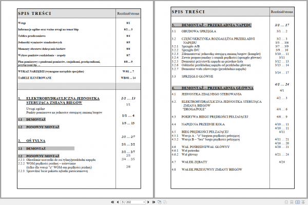 DEUTZ FAHR TRANSMISSION POWERSHUTTLE T 7100 KT Workshop Manual Poland 2