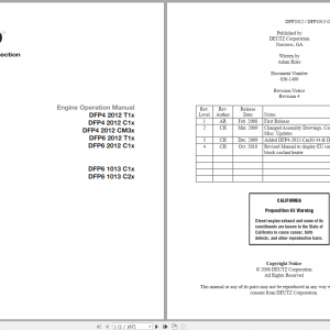 Deutz Marine Diesel Engine Workshop Manual PDF DVD 2