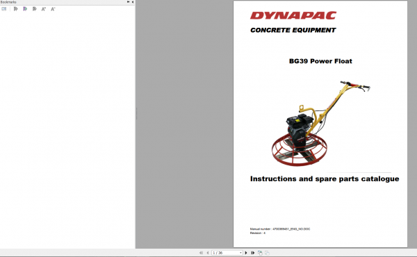 Dynapac Heavy Equipment 28.3 GB Part Catalog Full DVD 5 1