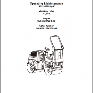 Dynapac Heavy Equipment 3.59 GB Operator Maintenance Updated 2021 Full DVD 3 1