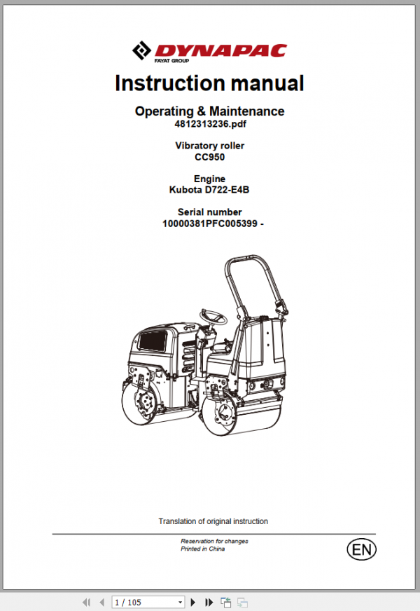 Dynapac Heavy Equipment 3.59 GB Operator Maintenance Updated 2021 Full DVD 3 1