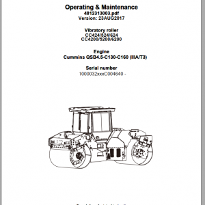 Dynapac Heavy Equipment 3.59 GB Operator Maintenance Updated 2021 Full DVD 4 1