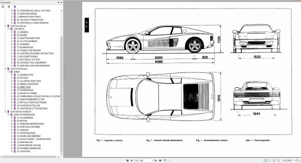 Ferrari 512 TR Technical Manual 2