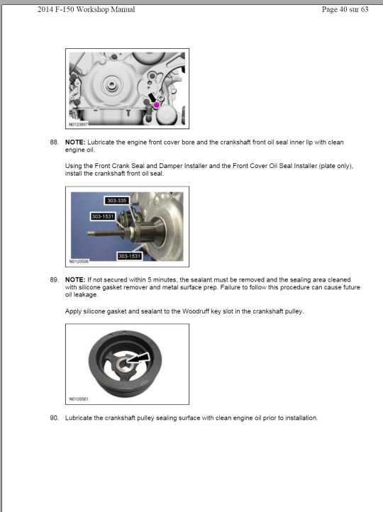 Ford F 150 Model 2011 2014 Workshop Manual Body Repair Manual 6