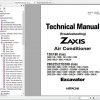 Hitachi Excavator Ari conditoner Zaxis ZX 120180200225270330 Shop Manual