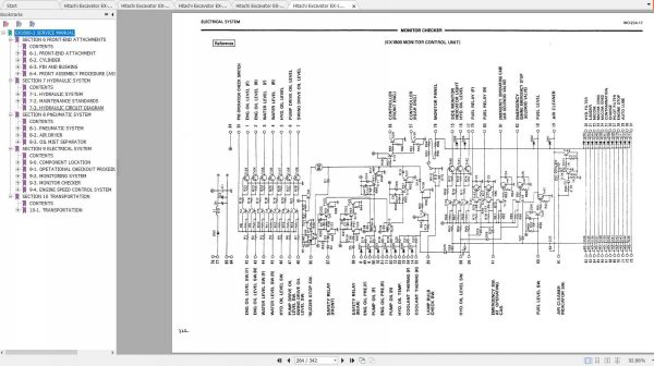 Hitachi Excavator EX 1800 2 Shop Manuals 2
