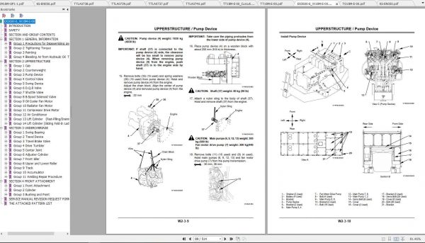 Hitachi Excavator EX 3600 6 Shop Manuals 2