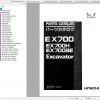 Hitachi Excavator EX 700 EX 700H EX 700BE Shop Manuals 1