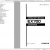 Hitachi Excavator EX 700 EX 700H EX 700BE Shop Manuals 2