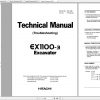 Hitachi Excavator EX1100 3 Shop Manuals 1