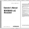 Hitachi Excavator EX1200 5C Dealer Shop Manuals 2